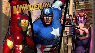 Requested ULTIMATE MARVEL VS. CAPCOM 3 Captain America/Iron Man/Hawkeye Arcade Gameplay