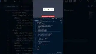 Increment And Decrement Using Html And Css #shorts #shortsviral
