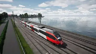 ТУРИСТИЧЕСКИЙ РЕЙС НА OBB 4024 S-Bahn Vorarlberg. Сценарий 