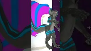 Making Mellow Black-Coded | Ft. @SibyllineSounds & @OkayDonutsVR | Furry Twitch Clip