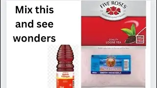 Five roses,vinegar and salt Cleansing||Become clean and Fresh with just this