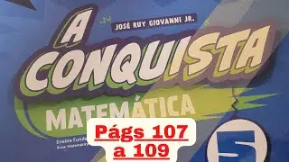 A Conquista - Matem&aacute;tica - 5&deg;ano - p&aacute;gs 107 a 109 - Combina&ccedil;&otilde;es