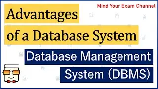 3: Advantages of Database System | Advantage of Database & DBMS over traditional File System |Hindi