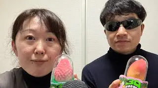 3Dアイスを食べるwithバタオ🩷ASMR/whispering🩷囁き🩷モッパン🩷
