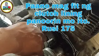 Rusi 175 Fixed Clutch Lining not fitted@charlsvlog