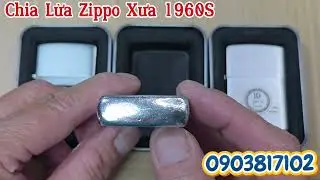 Sharing a vintage Zippo lighter from the 1960s. Clip 418