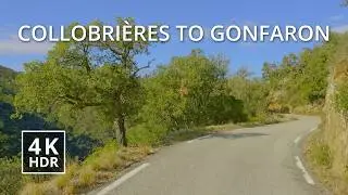 🇫🇷 Sunny Drive through Beautiful Southern France, from Collobri&egrave;res to Gonfaron on D39