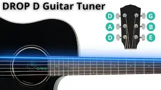 Drop D - Afinador de Guitarra Online - Guitar Tuner