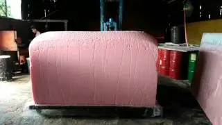 proses produksi 
busa PT. CMTJ