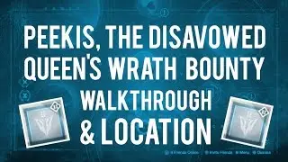 Destiny WANTED: Peekis The Disavowed - Bounty Guide (The Citadel)