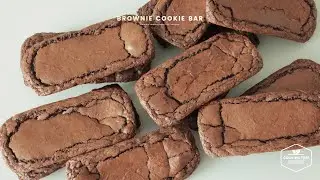 브라우니 쿠키바 만들기 : Brownie Cookie Bar Recipe | Cooking tree