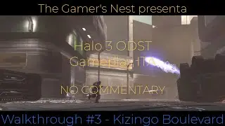 Halo 3 ODST Gameplay NO COMMENTARY ITA - Walkthrough #3 - Kizingo Boulevard