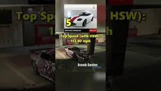 Все (устаревшие) автомобили с возможностью улучшения HSW в GTA Online