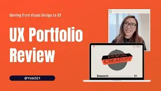 Обзор портфолио UX | Ключевая разница между UI/визуальным и UX-дизайном