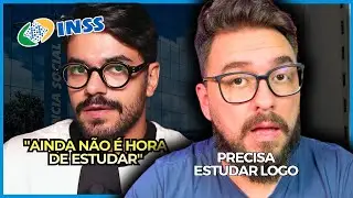 É CEDO PRA ESTUDAR PARA O INSS? NÃO VEM EM 2026? React do @Hugo de Freitas