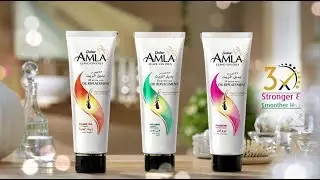 Dabur Amla Leave on oil - Longer Smoother Hair - EN