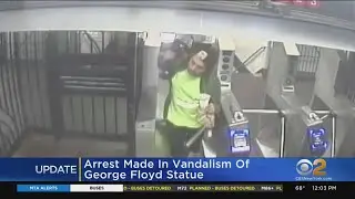 Arrest Made In George Floyd Statue Vandalism