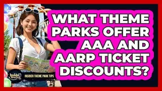 What Theme Parks Offer AAA And AARP Ticket Discounts? - Insider Theme Park Tips