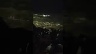 Night view in the sea #shortvideo #sea