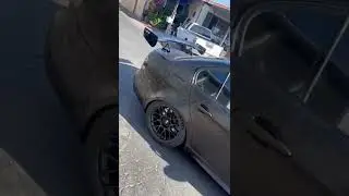 Shadow black wrapped M3 #viral #tiktok #car #nfs #vinyl #fyp #vinylwrap