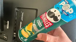 Сделал антенну из банки Принглс&hellip; и она реально ловит каналы! 😱📡