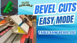 Easily Cut Bevels on the Table Saw