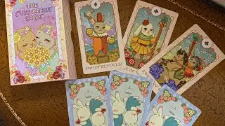 Обзор колоды &laquo; Cute Rabbit Tarot&raquo;🐰🐰Таро Милых Зайчиков,  от японского издательства Luna Factory.