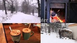 Cozy winter vlog | Snowy days making things from scratch and playing in the snow