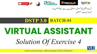 virtual assistant exercise 4 digiskills 2025