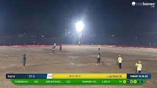 Karra vs Jai Hind ( B) Live Cricket Match | Bartori Flood Light Cricket 2025 Live - Jai Hind Cricke