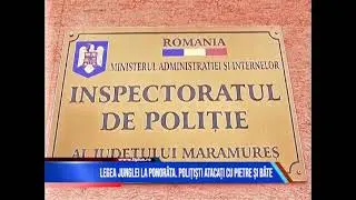 LEGEA JUNGLEI LA PONORÂTA. POLIȚIȘTI ATACAȚI CU PIETRE SI BÂTE