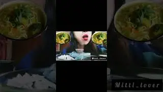 Clay pot big bite swallow🤤&lrm;⁨@Mitti_lover⁩&nbsp; #asmr #youtube #eatingsounds #subscribe #satisfying #like