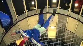 INDOOR SKYDIVE - GREAT TRICKS - (FULL HIGH D GRAPHICS -1080p)