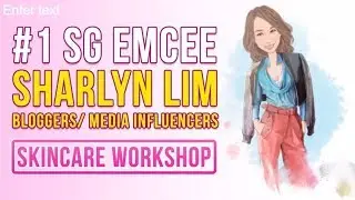 Emcee Singapore Sharlyn Lim –Media Influencers Event