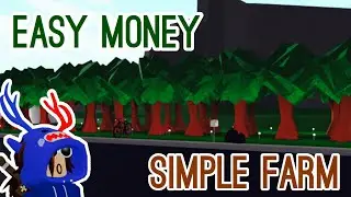 Harvesting my Bloxburg Tree Farm - Make EASY MONEY in Bloxburg