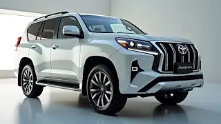 Наконец-то представлено новое поколение Toyota Land Cruiser Prado 2026 года в потрясающем белосне...