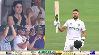 AB de Villiers & Aiden Markram's wife's amazing reaction to Markram's 100* vs Aus in WTC Final 2025