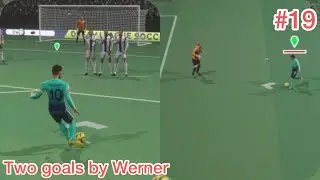 Two goals by Werner😎 | DLS-21 #19