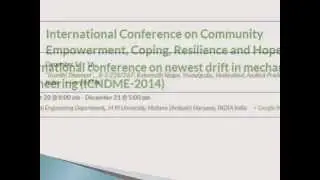 Upcoming Conferences in India 2014, 2015, 2016 conferences in india