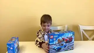 LEGO city: Unboxing and Speed Building | ЛЕГО город: Распкаковка и Сборка