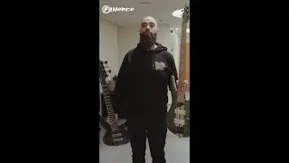 Peter Blue Spinazola LOVES His Fluence Bass Pickups! (Fit For An Autopsy)