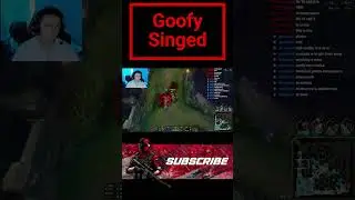 Goofy Singed #leagueoflegends #leaguematches #leagueclips #leagueoflegendsfunnyvideos