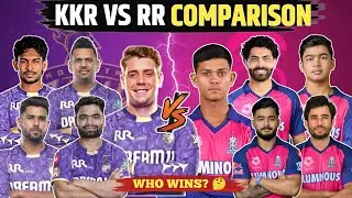 KKR vs RR Playing XI Comparison IPL 2026 | KKR Comparison IPL 2026 