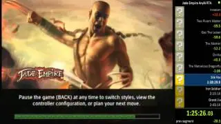 Jade Empire RTA Any% speedrun Part 1/2