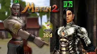 [GUÍA] CÓMO SUBIR TU PERSONAJE AL NIVEL 75 EN AUTOMÁTICO FÁCIL | METIN2