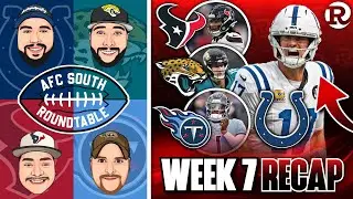 AFC South Week 7 Recap Now Dominated By The Colts