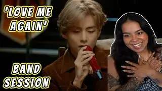 V 'Love me again' BAND SESSION reaction🎸💜