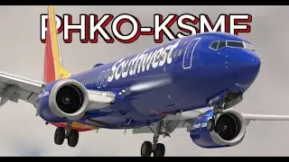 KONA (PHKO) - SACRAMENTO (KSMF) | SWA B38M OPS | IFLY B38M |#msfs2020 #msfs