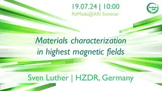 Materials characterization in highest magnetic fields