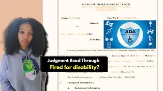 Can a Disability Retroactively Excuse Past Job Performance? A Federal Court Weighs In